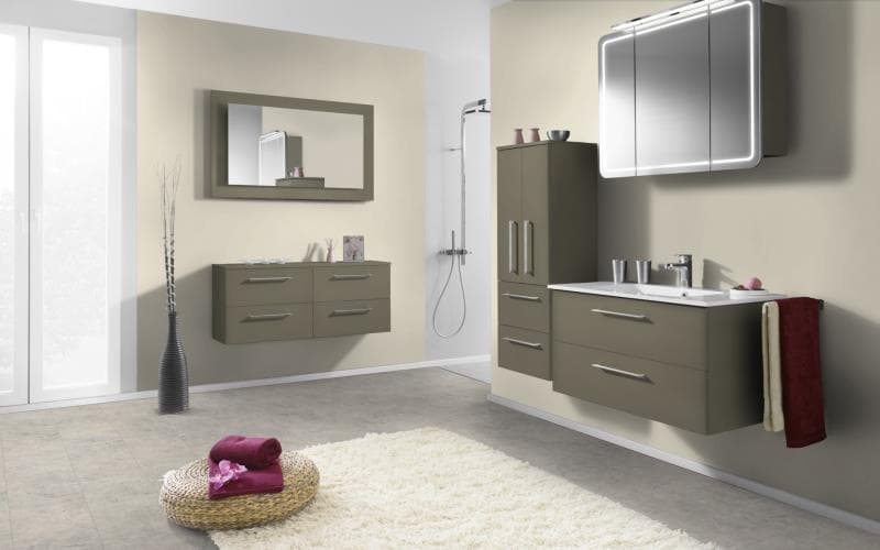 Economique Matt Olive Bathroom